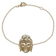 Bracelet Bouddha Plaqué Or