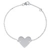 Bracelet Coeur en Argent 925 - vue V1