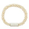 Bracelet Torsade de Perles de Culture - Classics - Blanc - vue V1