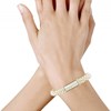 Bracelet Torsade de Perles de Culture - Classics - Blanc - vue V2