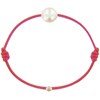 Bracelet La Perle de Culture Blanche des Poulettes - Classics - Rouge - vue V1