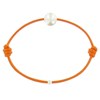 Bracelet La Perle de Culture Blanche des Poulettes - Classics - Orange - vue V1