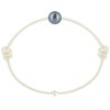 Bracelet La Perle de Culture Noire des Poulettes - Classics - Beige clair - vue V1