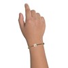 Bracelet Enfant La Perle Blanche des Petites Poulettes - Classics - Turquoise - vue V2