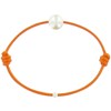 Bracelet Enfant La Perle Blanche des Petites Poulettes - Colors - Orange - vue V1
