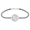 Bracelet Lien Arbre de Vie Argent 925 - Gris - vue V1