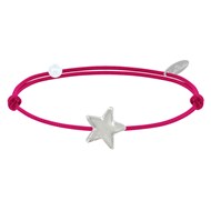 Bracelet Lien Etoile d'Argent 925 - Classics - Fuchsia