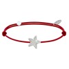 Bracelet Lien Etoile d'Argent 925 - Classics - Rouge - vue V1
