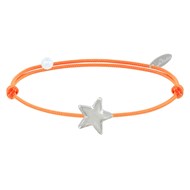 Bracelet Lien Etoile d'Argent 925 - Classics - Orange