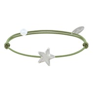 Bracelet Lien Etoile d'Argent - Colors - Vert