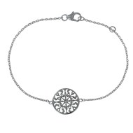 Bracelet Argent 925 Arabesque Ronde