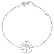 Bracelet Argent 925 Rhodié Arbre de Vie