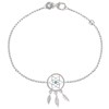 Bracelet Argent 925 Rhodié Attrape Rêve - vue V1