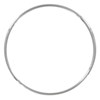 Bracelet Argent 925 Rhodié Jonc Très Fin Rond 6,2cm - vue V2