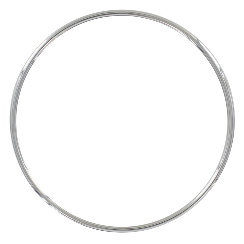 Bracelet Argent 925 Rhodié Jonc Très Fin Rond 6,2cm - vue 2