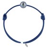 Bracelet La Perle de Culture Noire des Poulettes - Colors - Bleu Jean - vue V1