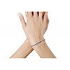 Bracelet La Perle de Culture Noire des Poulettes - Classics - Bleu Jean - vue V2