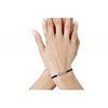 Bracelet Argent 925 Infini et Strass Lien Tréssé - Classics - Gris - vue V2