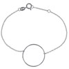 Bracelet Argent 925 Grand Cercle Fin - vue V1