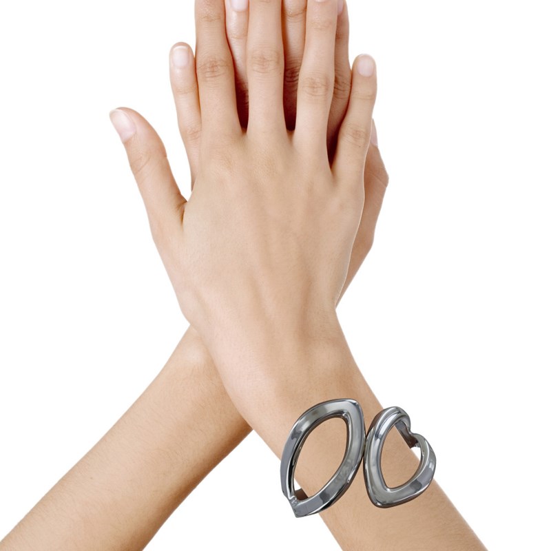 Bracelet Argent 925 Deux Feuilles - vue 3
