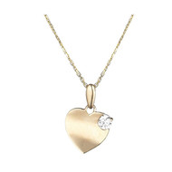 Pendentif Or Jaune et oxydes de zirconium Séduisant