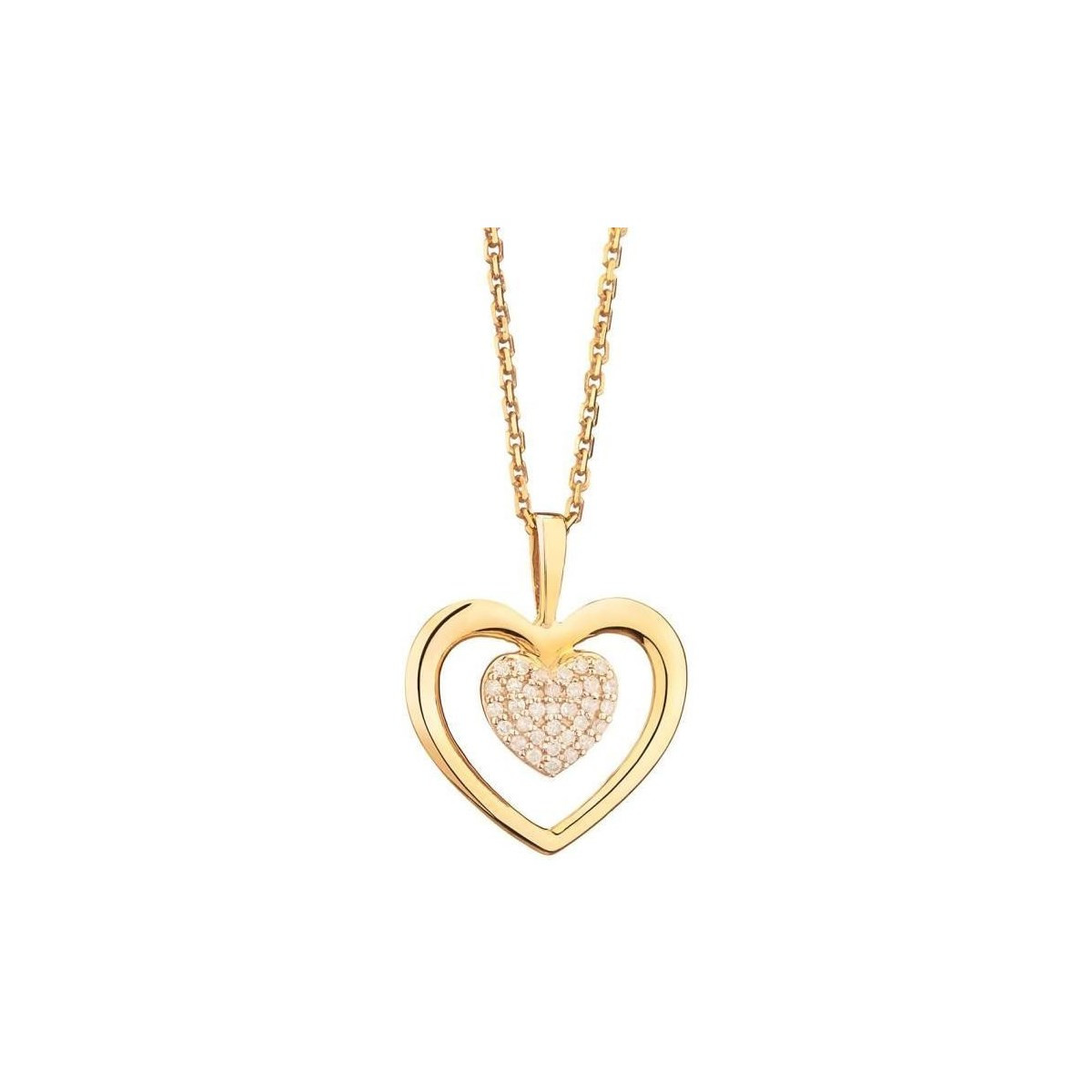 collier or femme coeur collier or femme coeur