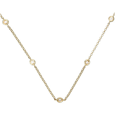 Collier Or Jaune et Diamants 0 -22 carats Sunshine - vue V1