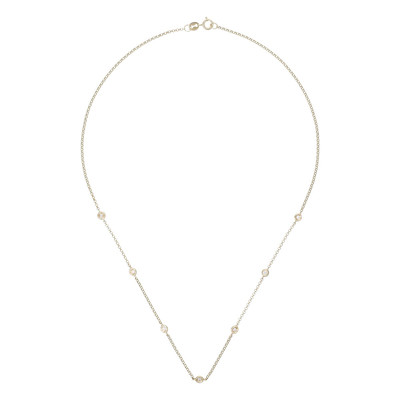 Collier Or Jaune et Diamants 0 -22 carats Sunshine - vue V3