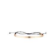 Bracelet à message laiton doré SUPER MAMAN