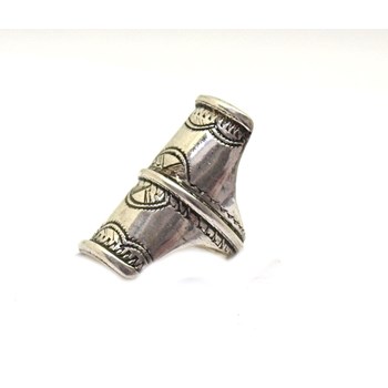 Bague Chevalière Argent Gravé