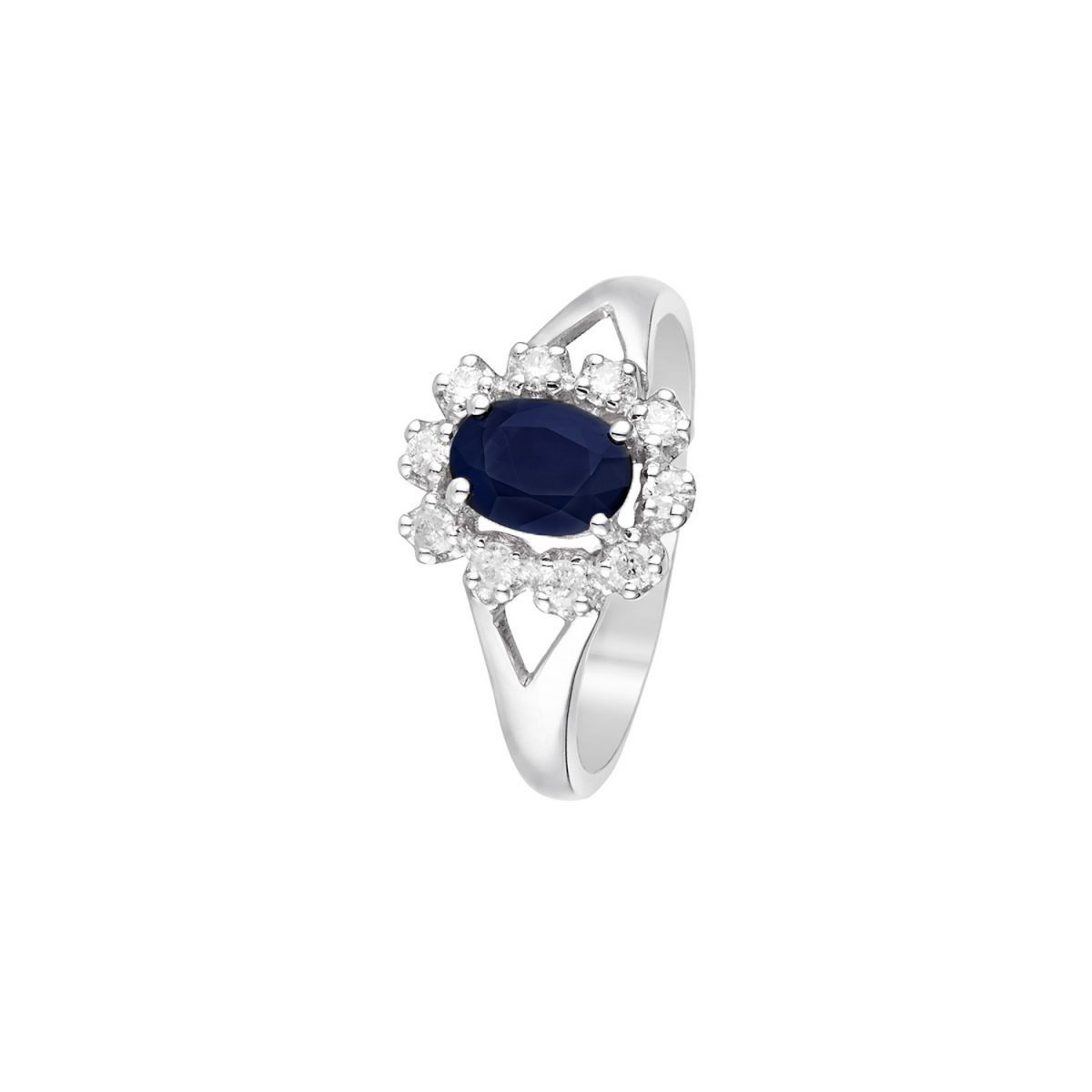 bague or blanc saphir 1 carat bague or blanc saphir 1 carat