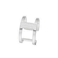 Bague argent et oxydes de zirconium Divine Idylle