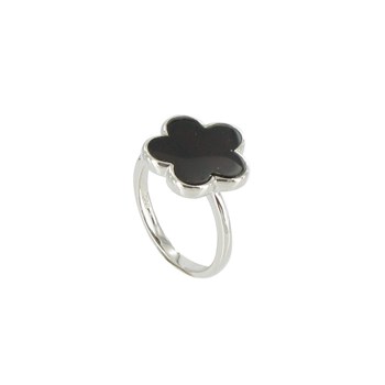 Bague Argent 925 Chance Onyx Noir