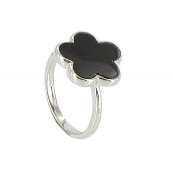 Bague Argent 925 Chance Onyx Noir