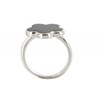 Bague Argent Chance Onyx Noir - vue V3