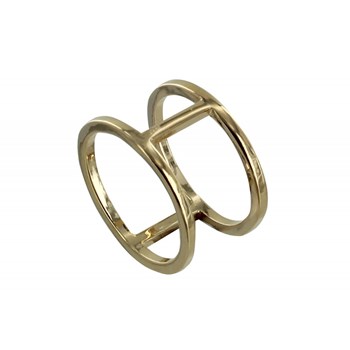 Bague Plaqué Or Roues