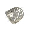 Bague Argent 925 Rhodié Astre Ronde - vue V2