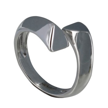 Bague Argent 925 Rhodié Toi et Moi