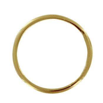 Bague Plaqué Or Alliance