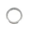 Bague Argent 925 Tube Martelé et son Anneau Mobile - vue V3