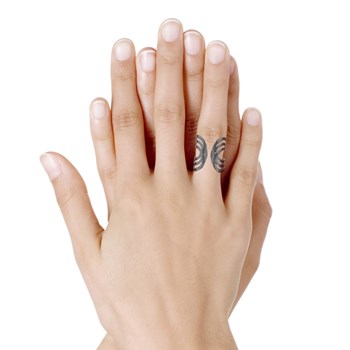 Bague Argent 925 Eventail