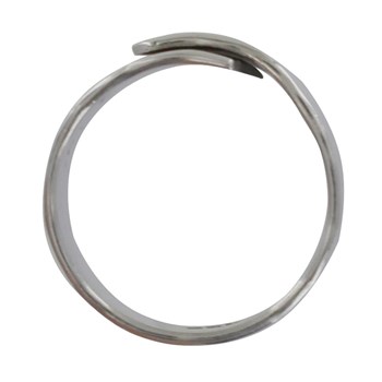 Bague Argent 925 Large Martelée