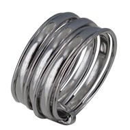 Bague Argent 925 Rhodié Semainier
