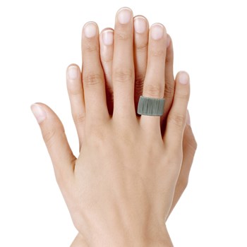 Bague Argent 925 Anneau Large Multifils