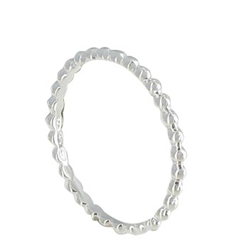 Bague Argent 925 Anneau de Billes