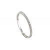 Bague Argent 925 Alliance strass Cristal - vue V2