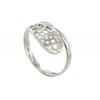 Bague Argent 925 Goutte Arabesque - vue V2