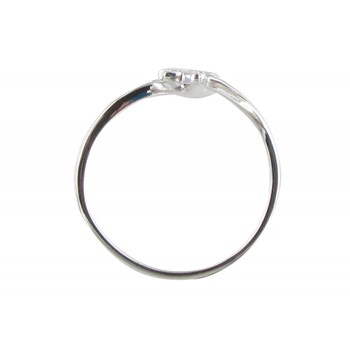 Bague Argent 925 Papillon et Etoile de Strass