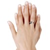 Bague Argent 925 Cheval - vue V3