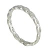 Bague Argent 925 Amandes Ajourées - vue V1